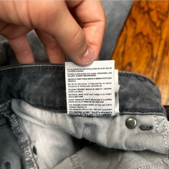 DL1961 men’s nick slim iron grey jeans - Picture 12 of 13